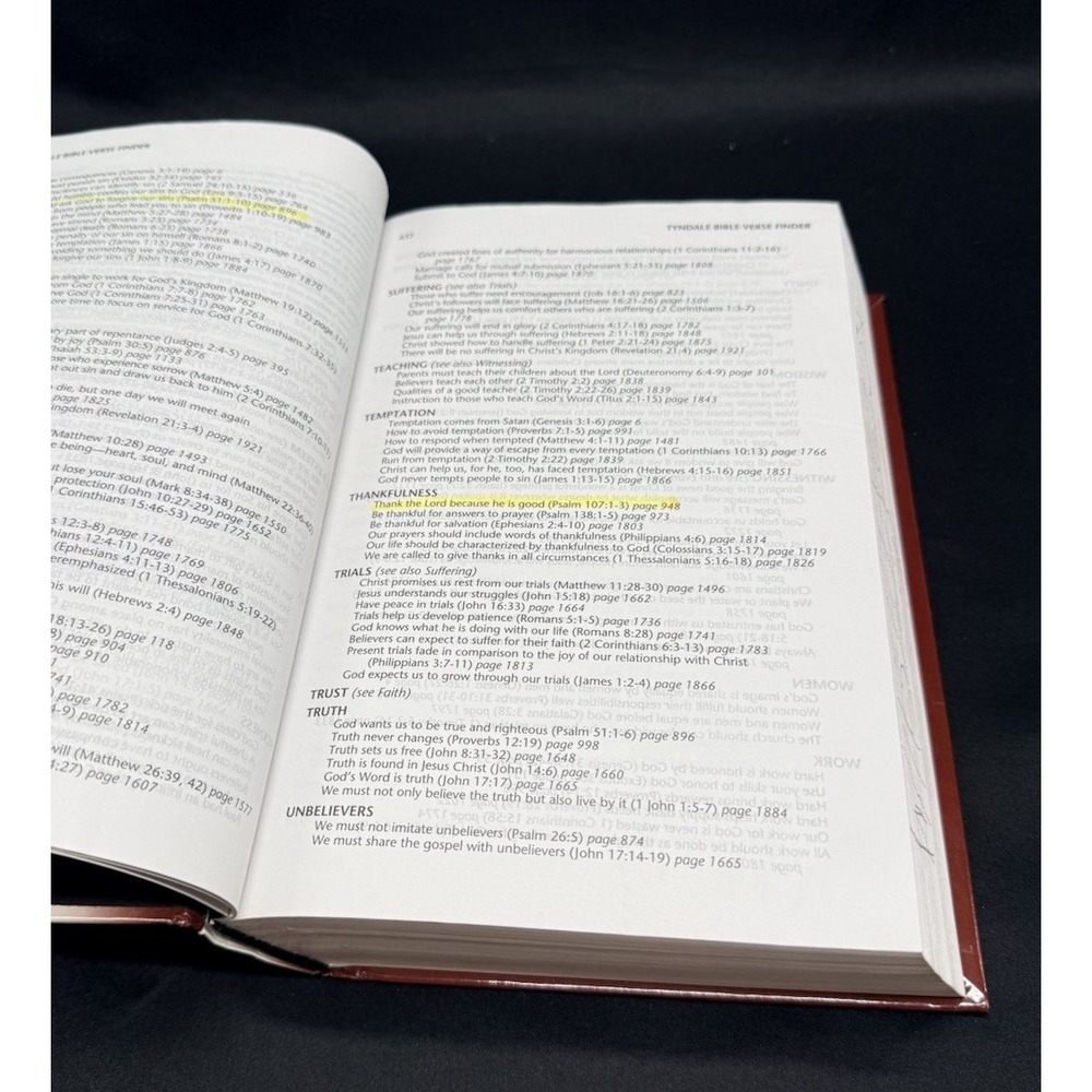 KJV NLT Peoples Parallel Bible Tyndale King James New Living Translation - Picture 2 of 5